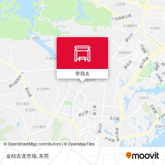 金桔吉龙市场地图