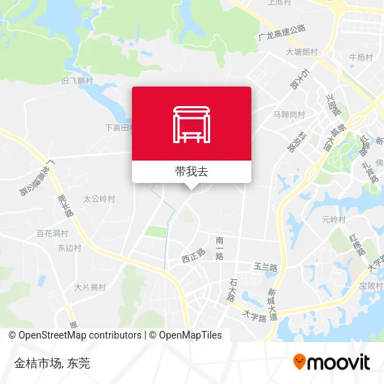 金桔市场地图
