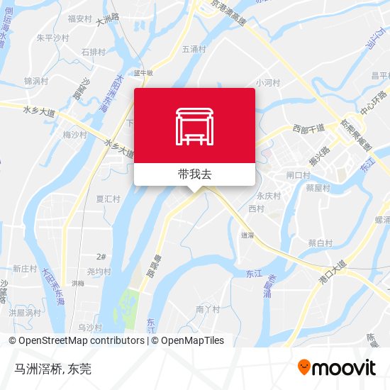 马洲滘桥地图