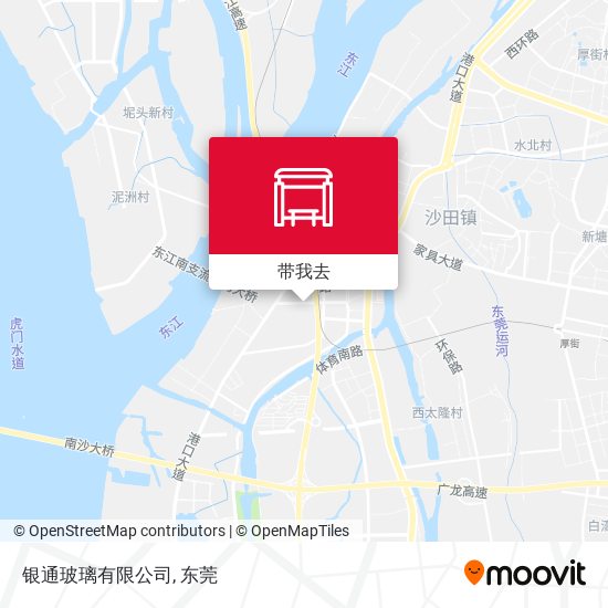 银通玻璃有限公司地图