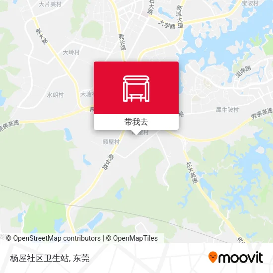 杨屋社区卫生站地图