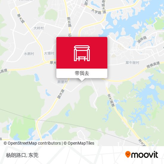 杨朗路口地图