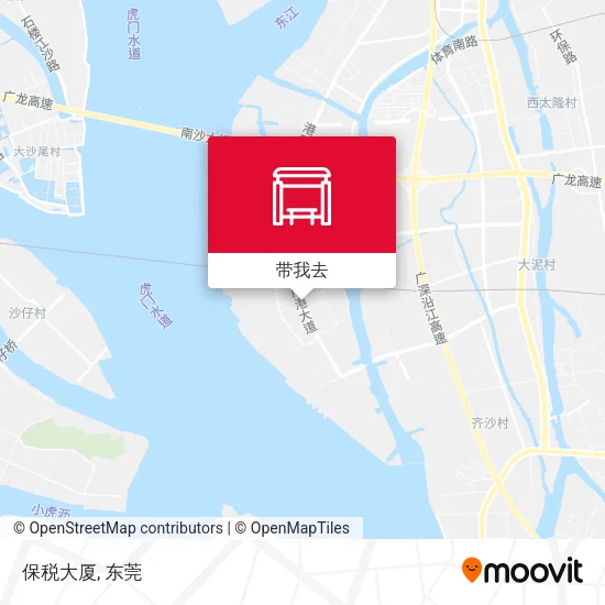 保税大厦地图