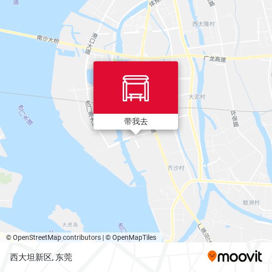 西大坦新区地图