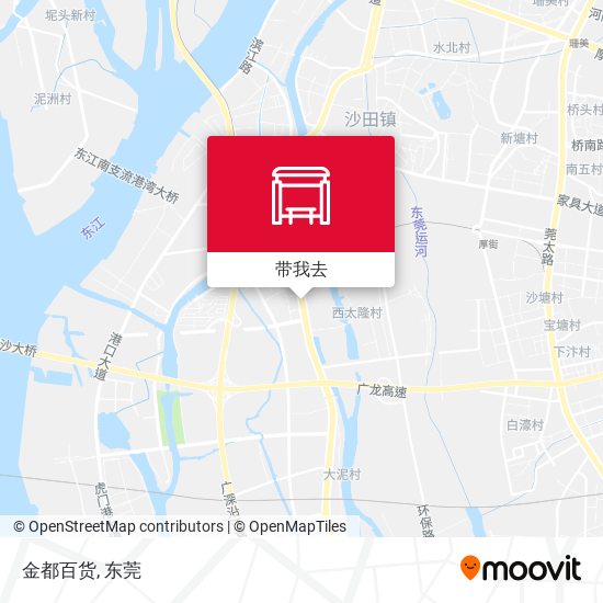 金都百货地图