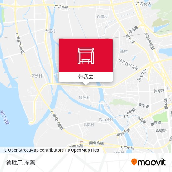 德胜厂地图