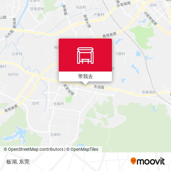 板湖地图