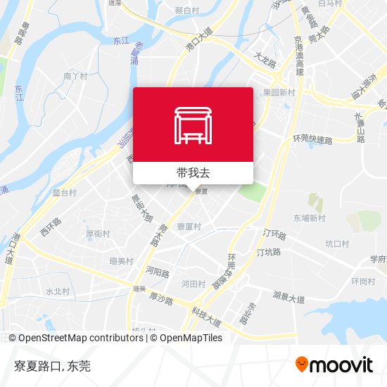 寮夏路口地图