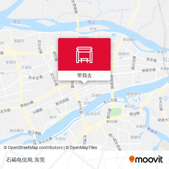 石碣电信局地图