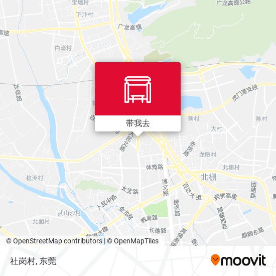 社岗村地图