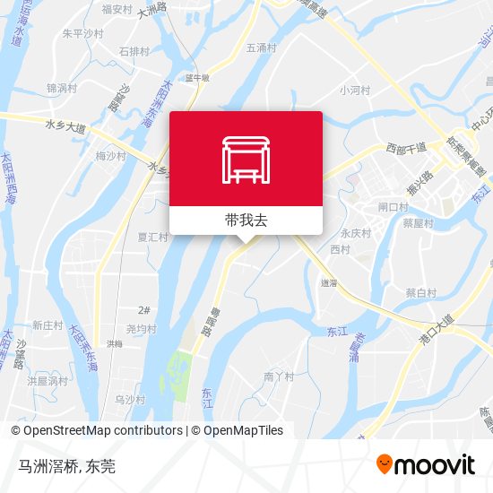 马洲滘桥地图