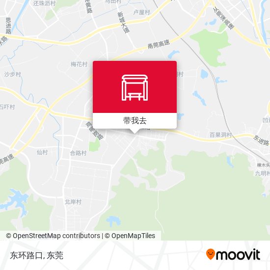 东环路口地图