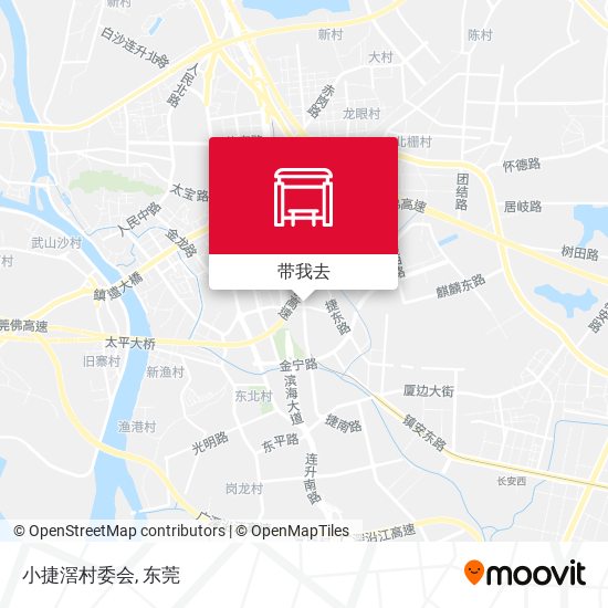 小捷滘村委会地图