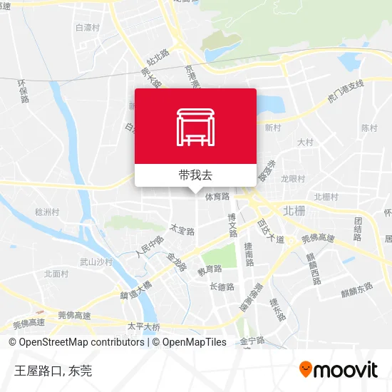 王屋路口地图