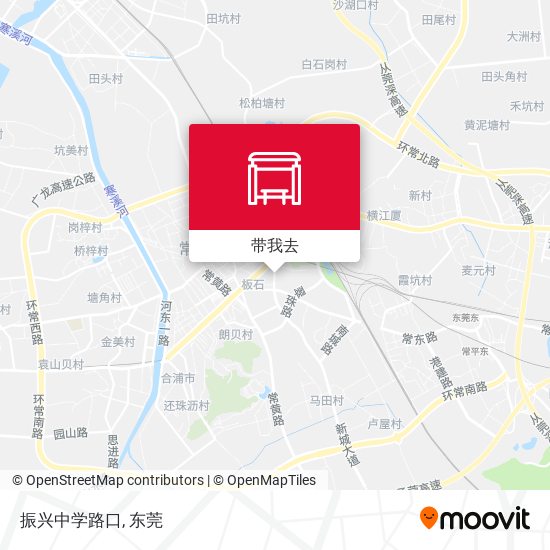 振兴中学路口地图