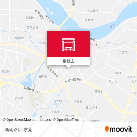 新南路口地图