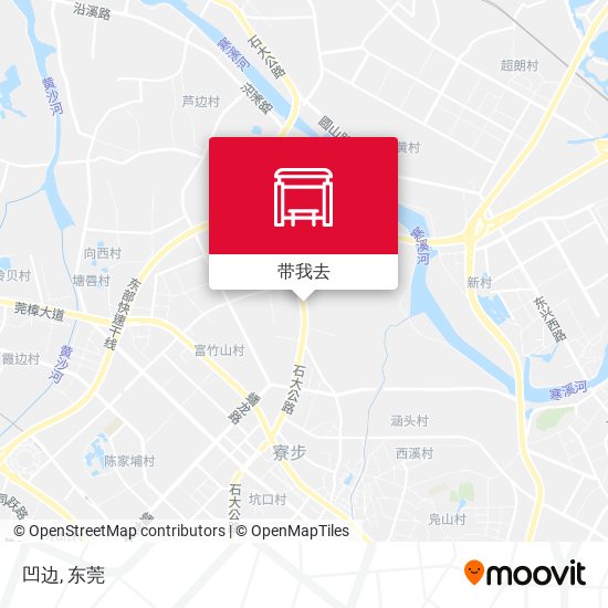 凹边地图