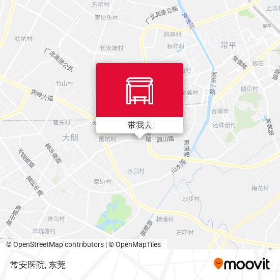 常安医院地图