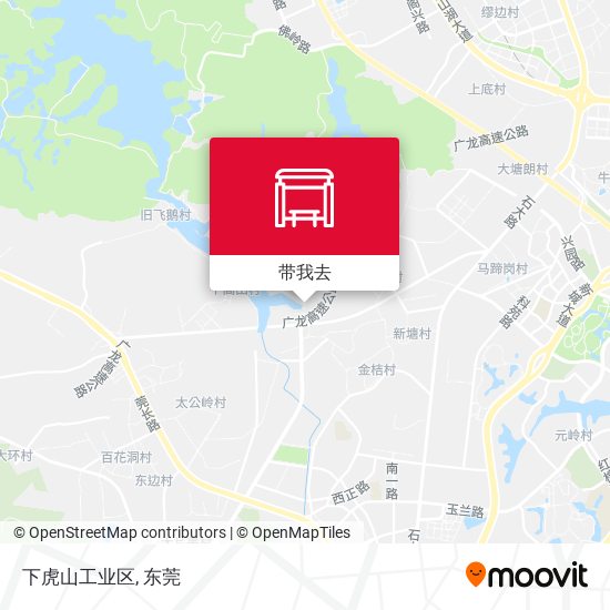 下虎山工业区地图