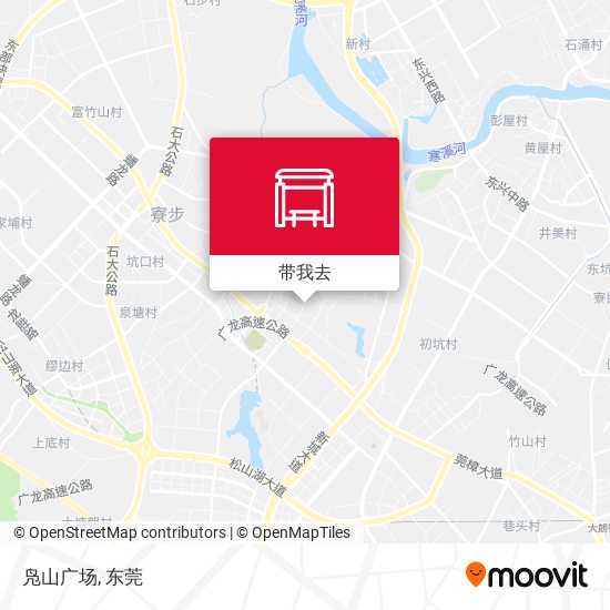 凫山广场地图