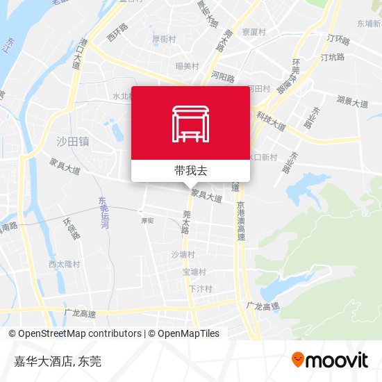 嘉华大酒店地图