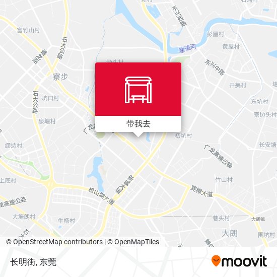 长明街地图