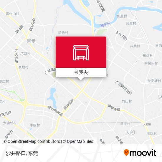 沙井路口地图