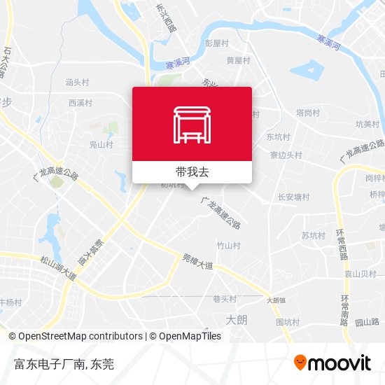富东电子厂南地图