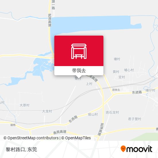 黎村路口地图