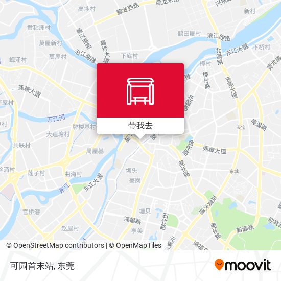 可园首末站地图