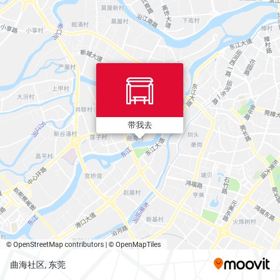 曲海社区地图