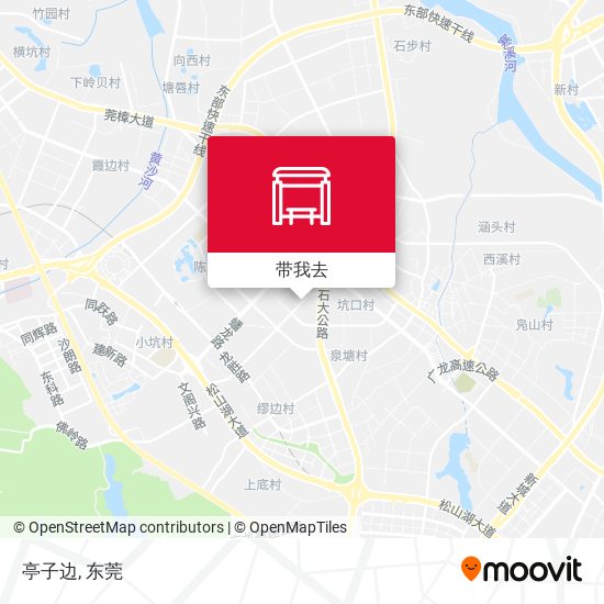 亭子边地图