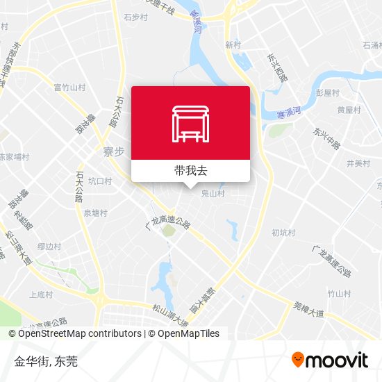 金华街地图
