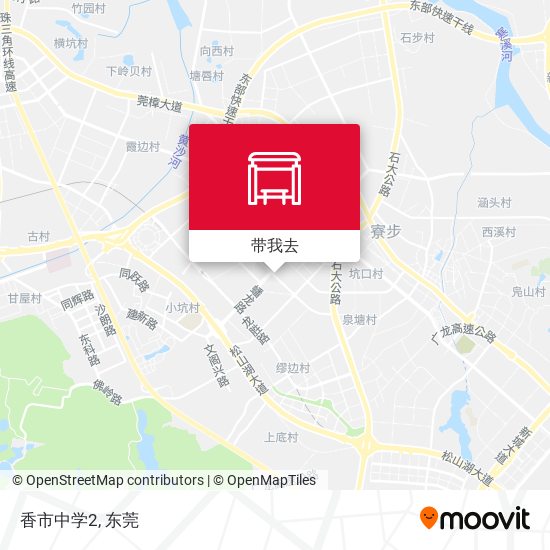 香市中学2地图