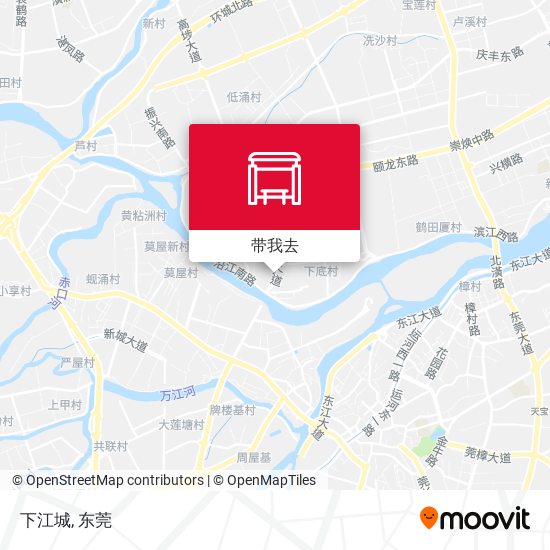 下江城地图