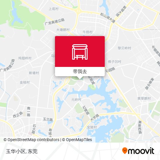 玉华小区地图