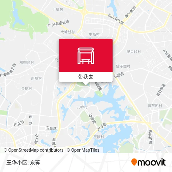 玉华小区地图