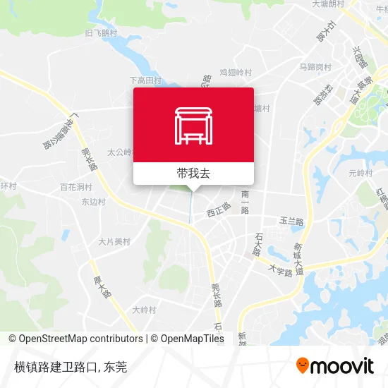 横镇路建卫路口地图