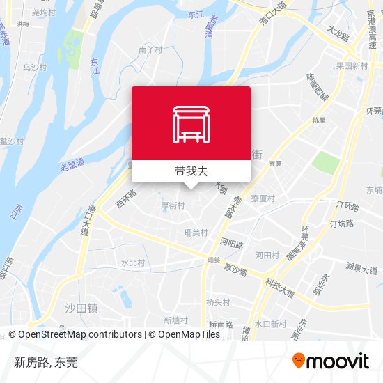 新房路地图