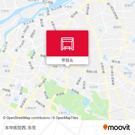 东华医院西地图