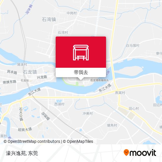 濠兴逸苑地图