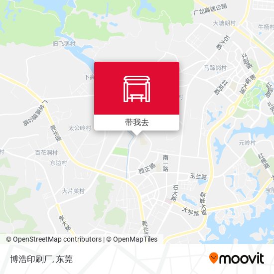 博浩印刷厂地图