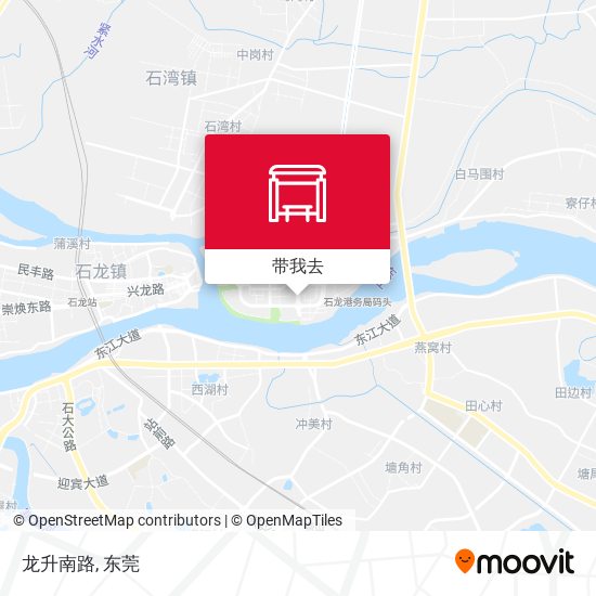 龙升南路地图