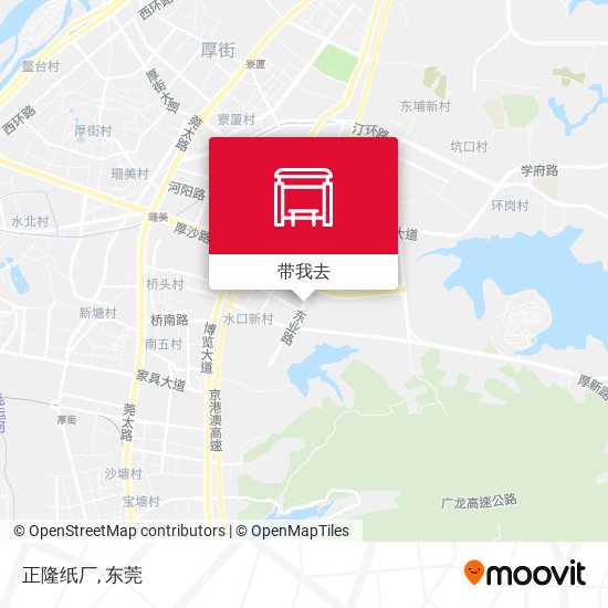 正隆纸厂地图