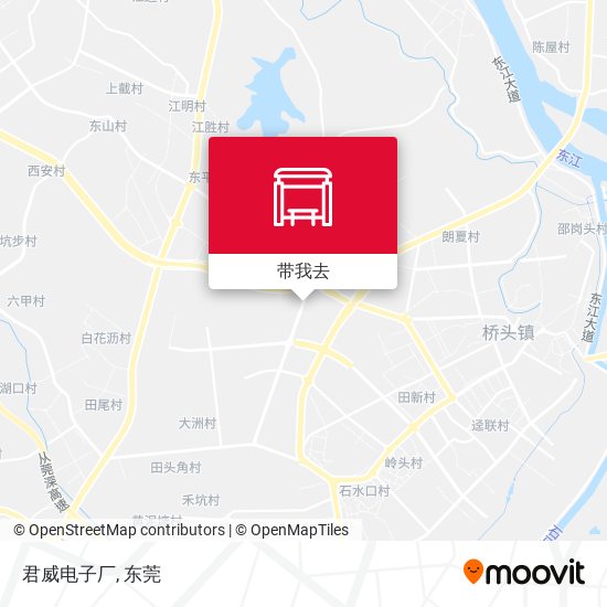 君威电子厂地图