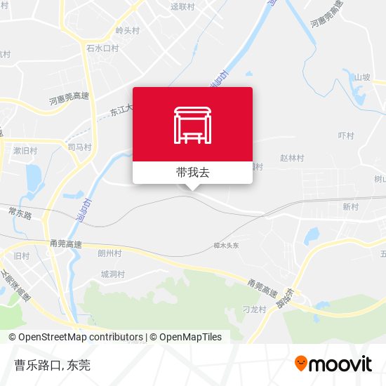 曹乐路口地图