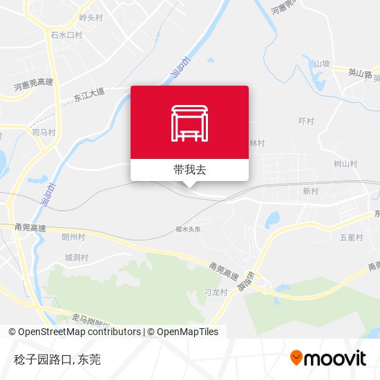稔子园路口地图