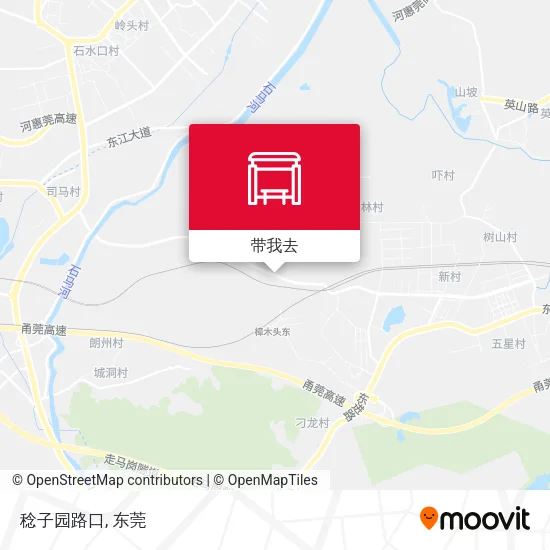 稔子园路口地图