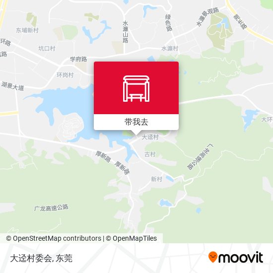 大迳村委会地图