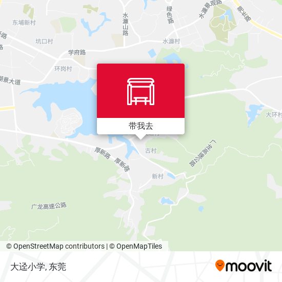 大迳小学地图